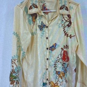 Beautiful Johnny Was button down